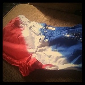 L.e.i. Red White Blue Shorts